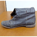 Vintage Black Leather Ankle Boots Women’s Size 8 Goodyear Welt Sole
