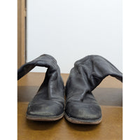 Vintage Black Leather Ankle Boots Women’s Size 8 Goodyear Welt Sole