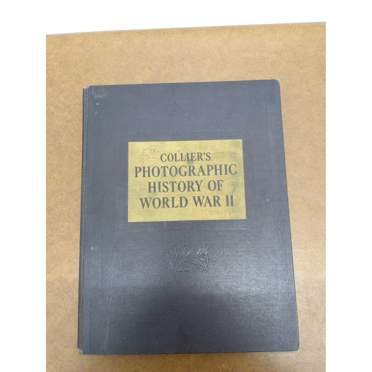 Colliers Photographic History Of World War II Hardcover Book Vintage 1940s