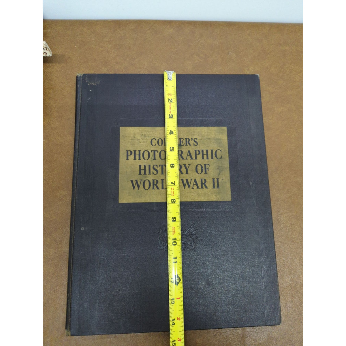 Colliers Photographic History Of World War II Hardcover Book Vintage 1940s