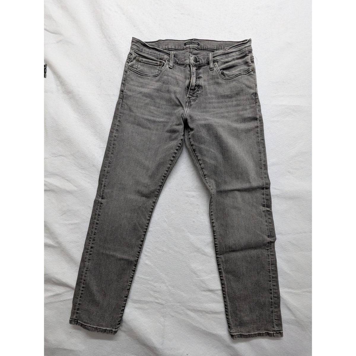 Lucky Brand Gray Slim Fit Denim Jeans Mens 32X32 Cotton Blend