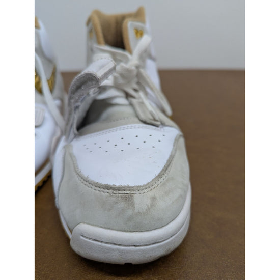 Nike Air Trainer 1 Sail Gold Vintage Mid Top Sneakers