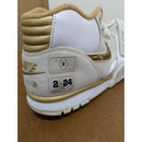 Nike Air Trainer 1 Sail Gold Vintage Mid Top Sneakers