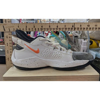 Nike Air Zoom Freak 4 Basketball Shoes White/Gray/Orange 6Y