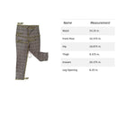 Anne Klein Womens Plaid Pants Size L Gray Black Checkered Pattern
