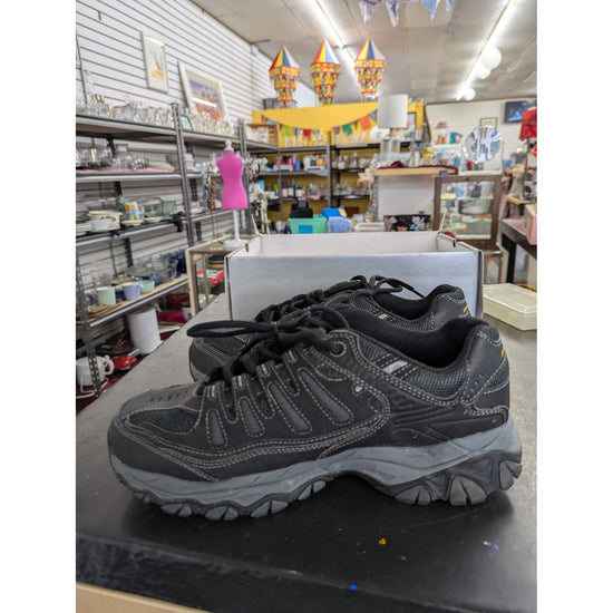 Skechers Mens Black Athletic Sneakers With Box Size Unknown