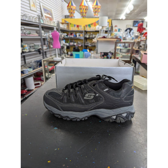 Skechers Mens Black Athletic Sneakers With Box Size Unknown