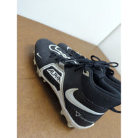 Nike Alpha Huarache Varsity 3 Mid Baseball Cleats Black/White Mens Size 6.5 Pre-Owned