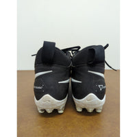 Nike Alpha Huarache Varsity 3 Mid Baseball Cleats Black/White Mens Size 6.5 Pre-Owned