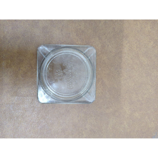 Vintage Holiday Inn Square Glass Ashtray 4" Clear Glass Collectible