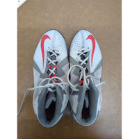 Nike Zoom HyperRev Basketball Shoes Gray/Red Size 8.5 Mens Lightweight Mesh 2014