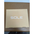 Sole District Womens Black Leather Ankle Boots W7.5 With Box