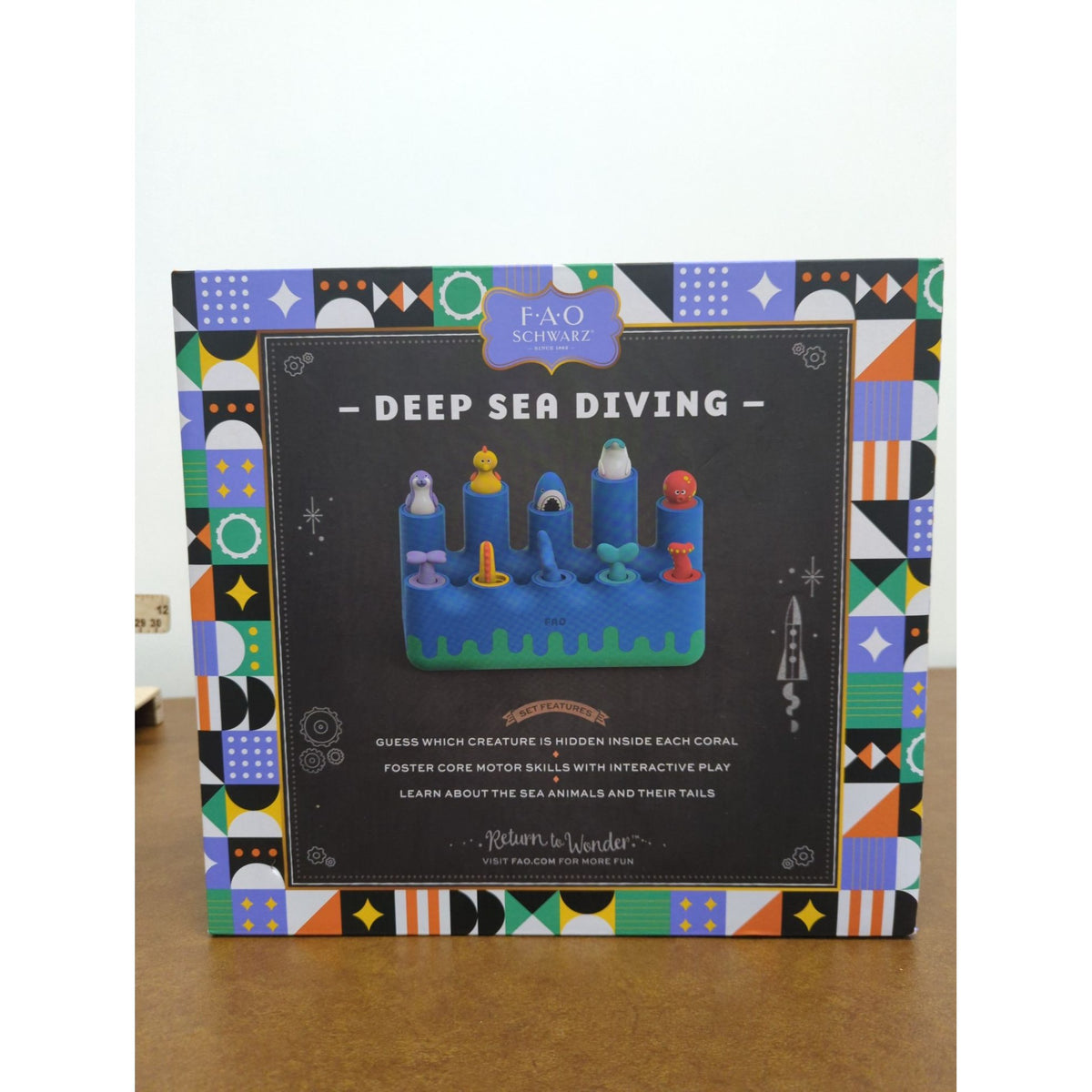 FAO Schwarz Look & Sea Creatures Pop-Up Reef Toy For Ages 12M+