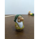 Vintage Miniature Figurine Of Sleepy Dwarf From Snow White 3 Inches Tall Collectible Toy