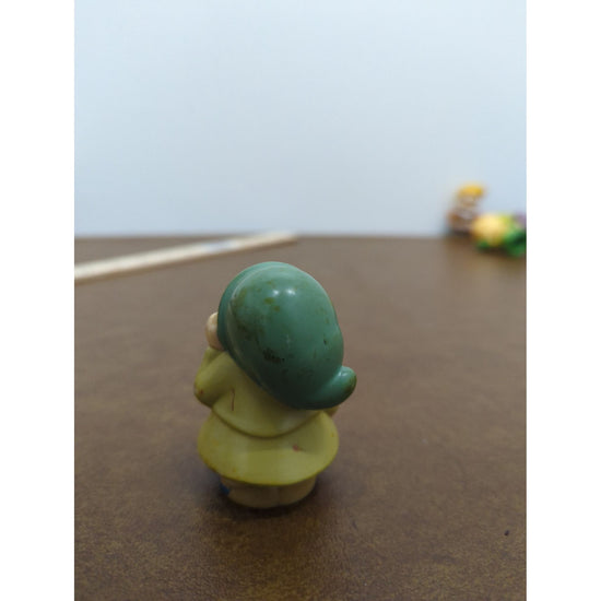 Vintage Miniature Figurine Of Sleepy Dwarf From Snow White 3 Inches Tall Collectible Toy