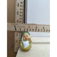 Vintage Miniature Figurine Of Sleepy Dwarf From Snow White 3 Inches Tall Collectible Toy