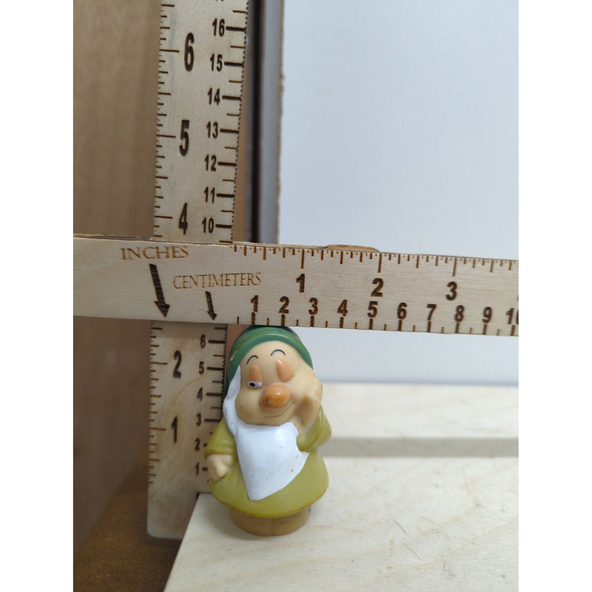Vintage Miniature Figurine Of Sleepy Dwarf From Snow White 3 Inches Tall Collectible Toy