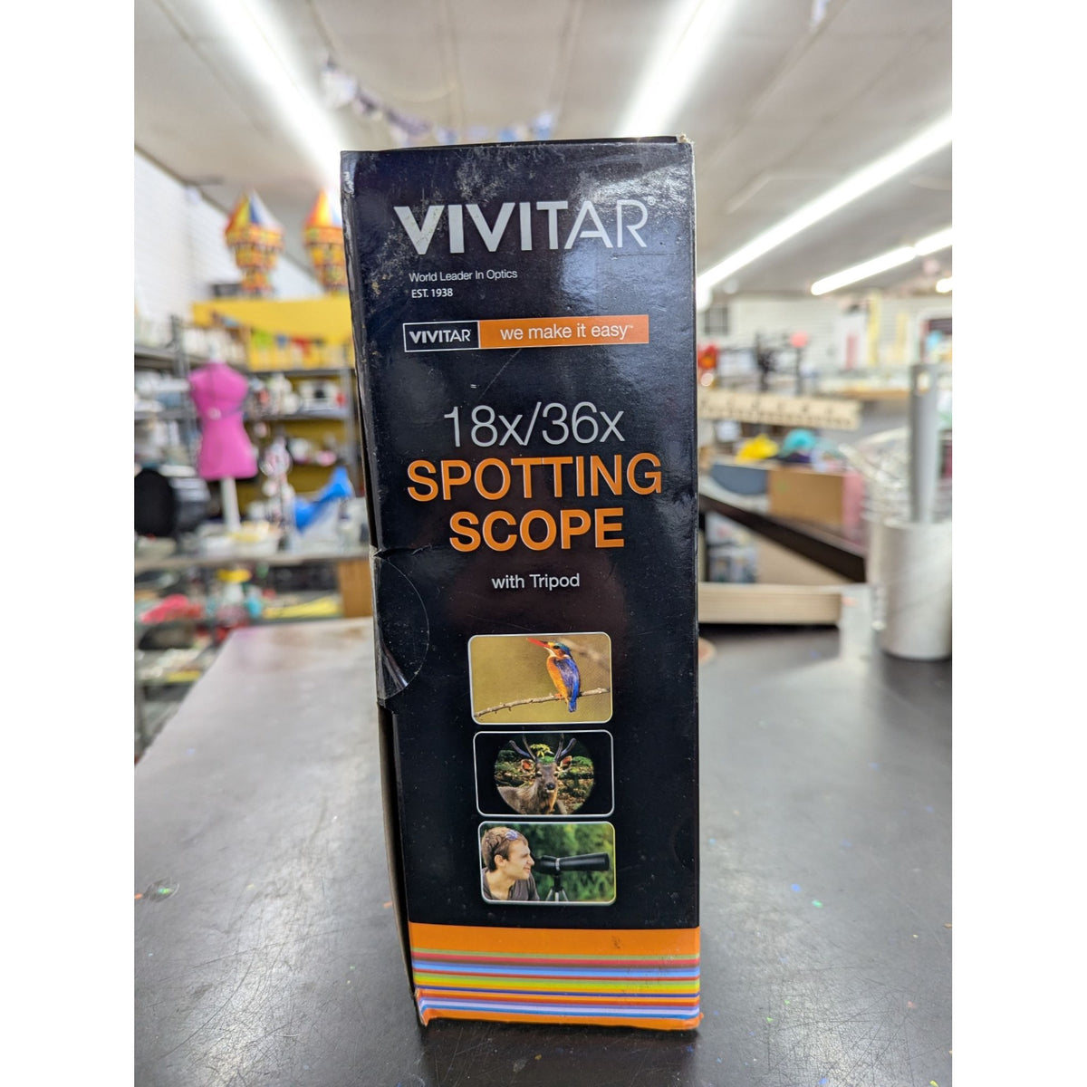 Vivitar Terrain View 18x/36x Spotting Scope With Tripod