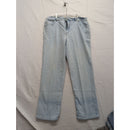 Gloria Vanderbilt Womens Light Wash Denim Jeans Size 18 Straight Leg Comfortable