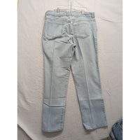 Gloria Vanderbilt Womens Light Wash Denim Jeans Size 18 Straight Leg Comfortable