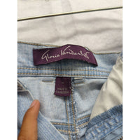 Gloria Vanderbilt Womens Light Wash Denim Jeans Size 18 Straight Leg Comfortable