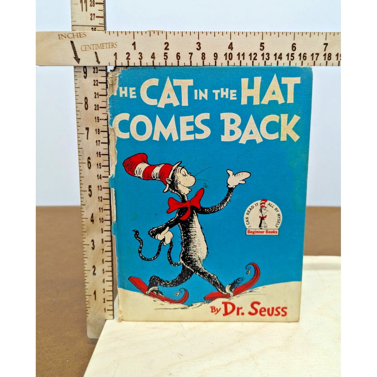 Vintage Dr. Seuss "The Cat In The Hat Comes Back" Childrens Book Beginner Reader