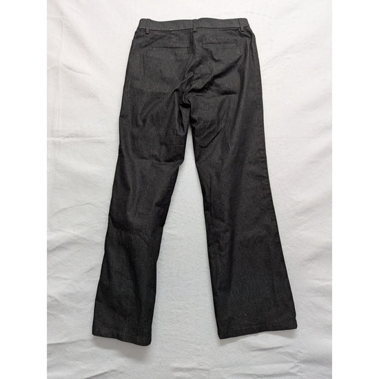 Levis Womens Black Denim Wide-Leg Jeans Size 8