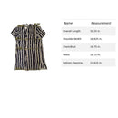 Alexis Womens Striped Button-Up Shirt Dress