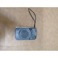 Citizen Portable AM/FM Radio With Telescopic Antenna & Wrist Strap Compact Design Battery Operated