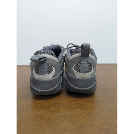 Merrell Womens Gray & Pink Hiking Shoes Size 6.5 Durable Mesh & Suede Upper Non-Slip Outsole