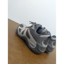 Merrell Womens Gray & Pink Hiking Shoes Size 6.5 Durable Mesh & Suede Upper Non-Slip Outsole
