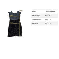 AB Studio Womens Cap Sleeve Sheath Dress Size 12 Gray & Black Two-Tone Polyester