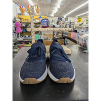Bruno Marc Navy Blue Knit Athletic Sneakers Comfort Lightweight Running Shoes