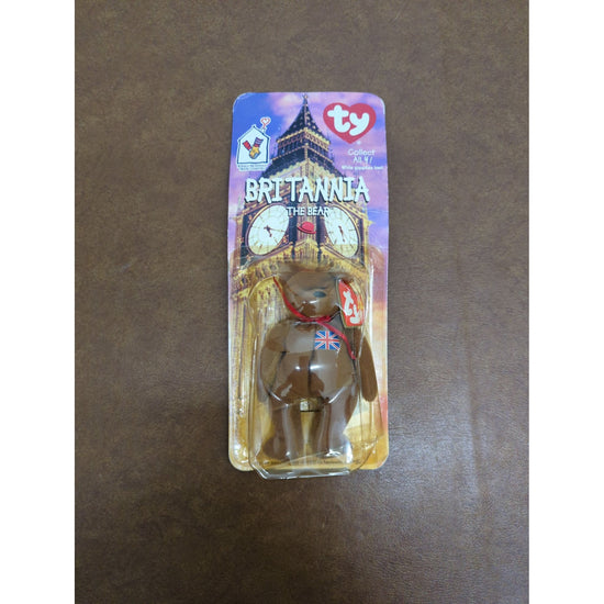 Ty Beanie Babies Britannia The Bear McDonalds Exclusive 1999 Collectible In Original Packaging