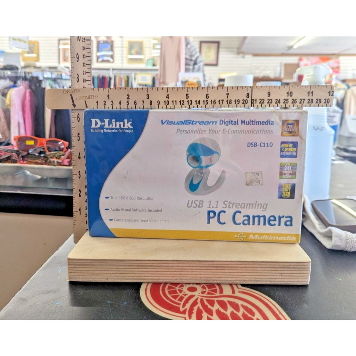 D-Link USB PC Camera DSB-C110 VisualStream Digital Multimedia 352x288 Resolution