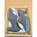 Clarks Black Suede Lace-Up Wedge Comfort Shoes
