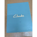 Clarks Black Suede Lace-Up Wedge Comfort Shoes