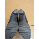 Clarks Black Suede Lace-Up Wedge Comfort Shoes