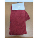 Couture Gems Scarf Gloves & Hat Set - Red Knit With Sequins & Pom Pom