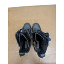 Steve Madden Black Leather Lace-Up Platform Boots With Chunky Heel Women’s Size 10M