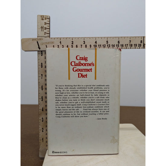 Craig Claibornes Gourmet Diet Cookbook With 200 Low Sodium Healthy Recipes