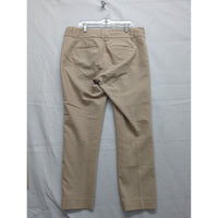 Calvin Klein Womens Beige Dress Pants Slim Fit Size 8 Office Wear 34" Inseam 15" Waist Made In Vietnam