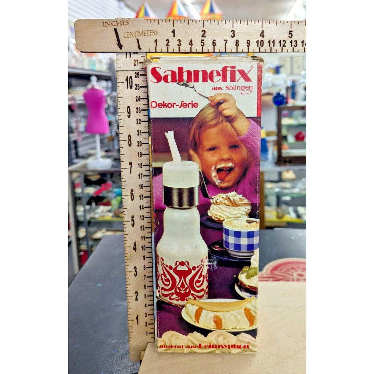 Vintage Sahnefix Dekor Whipped Cream Dispenser From West Germany Kitchen Tool