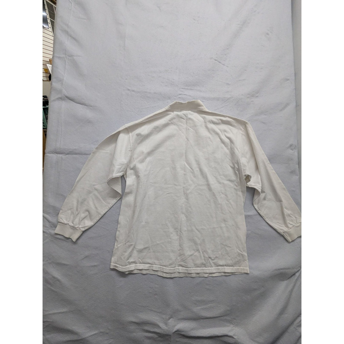 Lee Premium Jersey White Long Sleeve Crew Neck Shirt