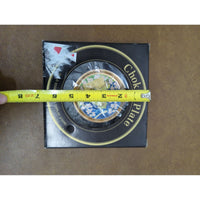 Chokin Plate Gold Edged 6" Display Stand Included Made In Japan