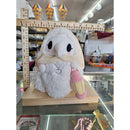Squishable Ghost Plush With Lantern Beige Hood Lace Trim Soft Cuddly Toy 12"