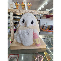 Squishable Ghost Plush With Lantern Beige Hood Lace Trim Soft Cuddly Toy 12"