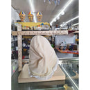 Squishable Ghost Plush With Lantern Beige Hood Lace Trim Soft Cuddly Toy 12"