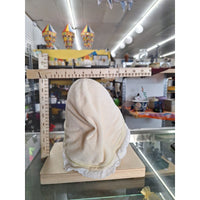 Squishable Ghost Plush With Lantern Beige Hood Lace Trim Soft Cuddly Toy 12"