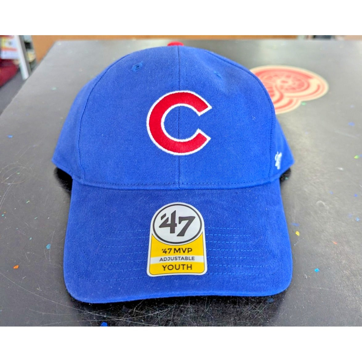 Chicago Cubs Youth 47 MVP Adjustable Blue Baseball Cap